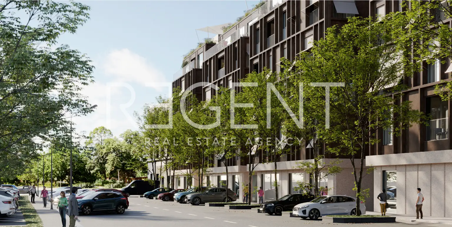 Locale commerciale 180 m², Piazza Tuđman — piano terra, nuova costruzione, terrazzo