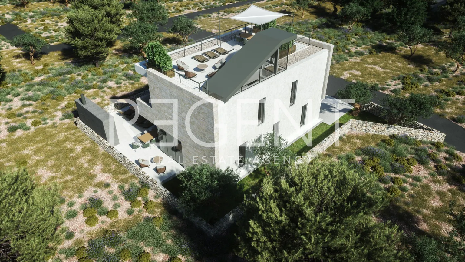 Sukošan – Luksuzna moderna vila s bazenom 411 m2