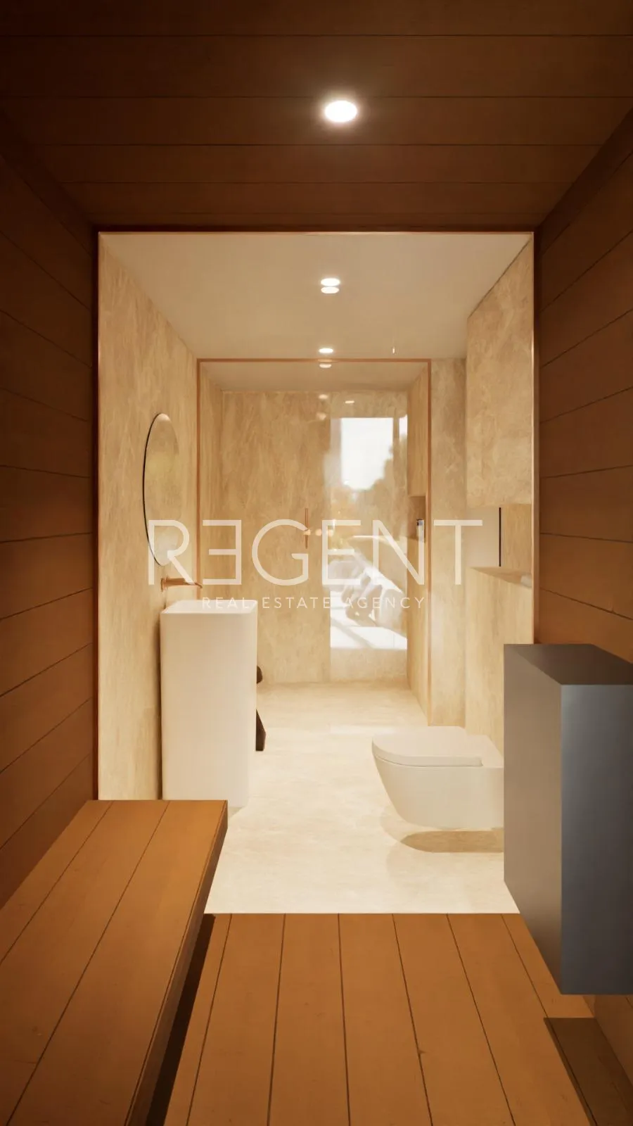Záhřeb, Horvatovac – Luxusní penthouse 130m2 Pronájem