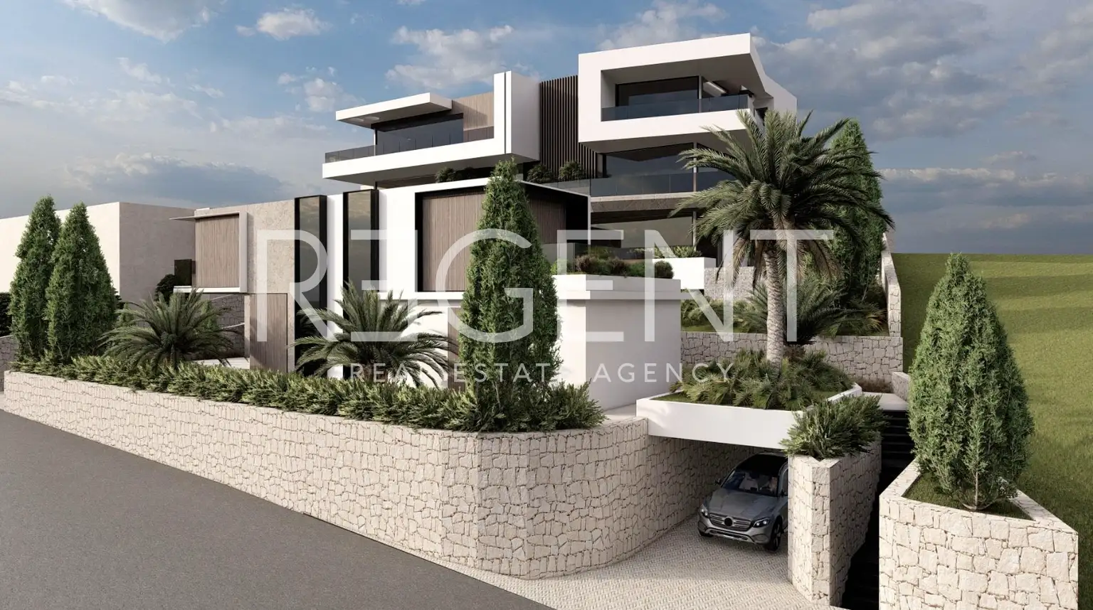 Hiša 241,13 m², Opatija, Ičići — bazen, wellness, terasa