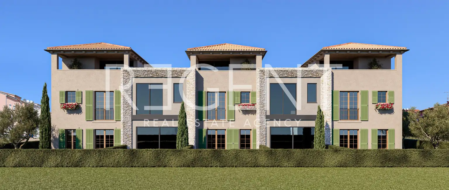 Таунхаус 152 м² Пореч — сад 140 м², терраса