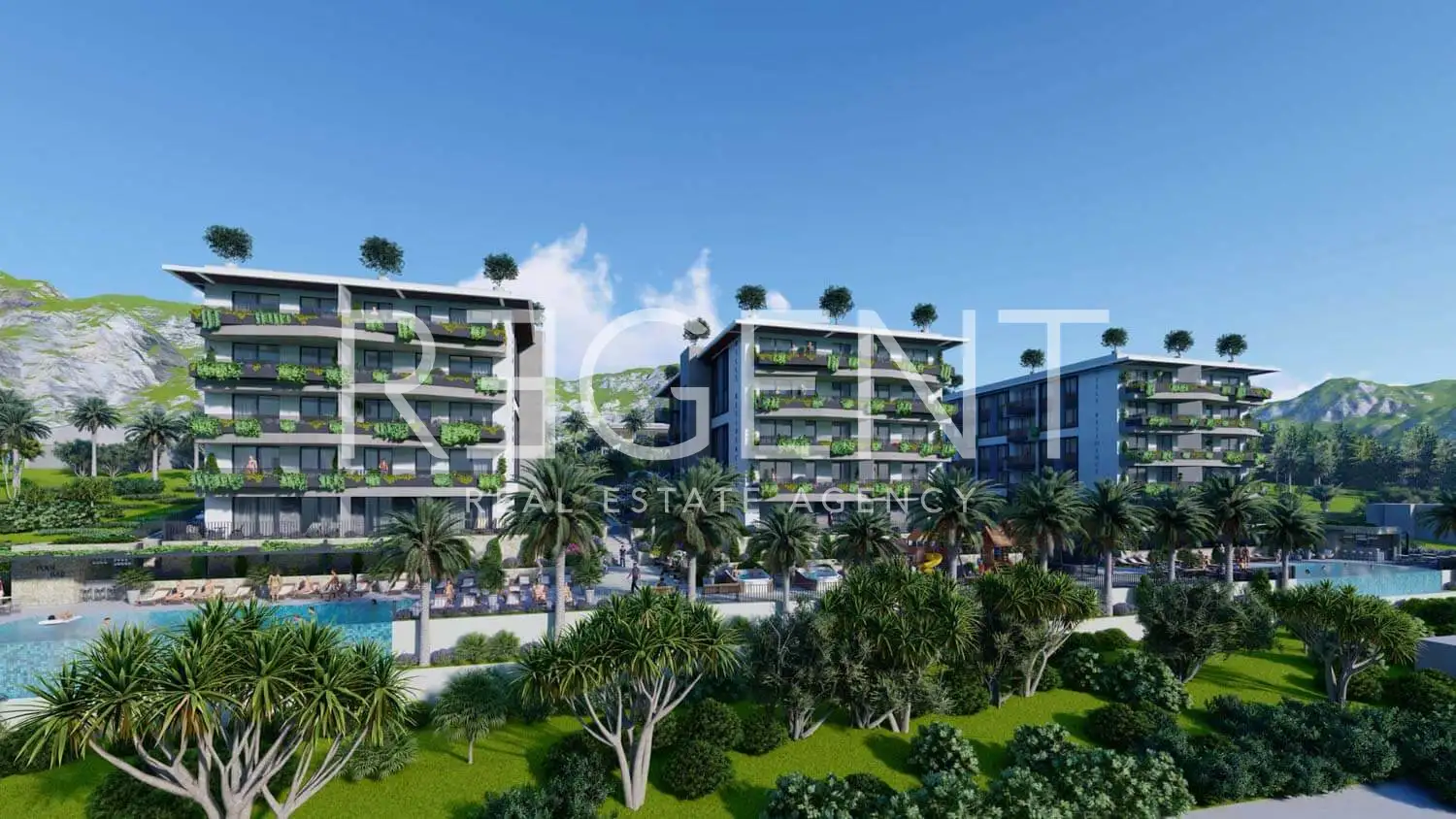 Makarska – Moderan dvosoban stan u stambeno-luksuznom kompleksu 66 m2