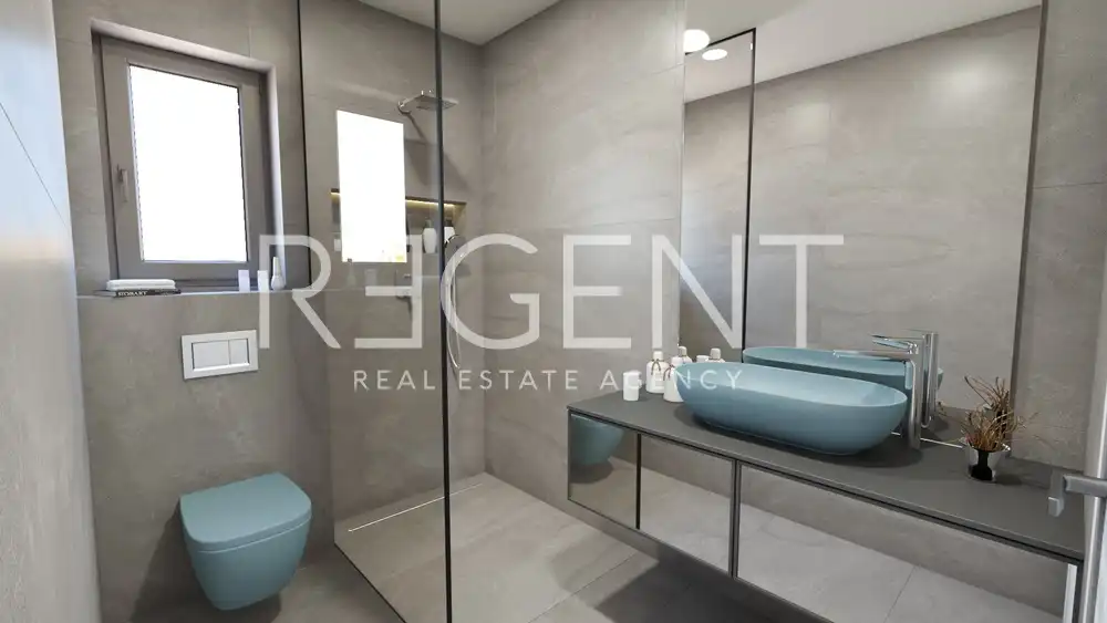 Split, Kaštela - Dvosoban stan s terasom 130 m2 NOVOGRADNJA