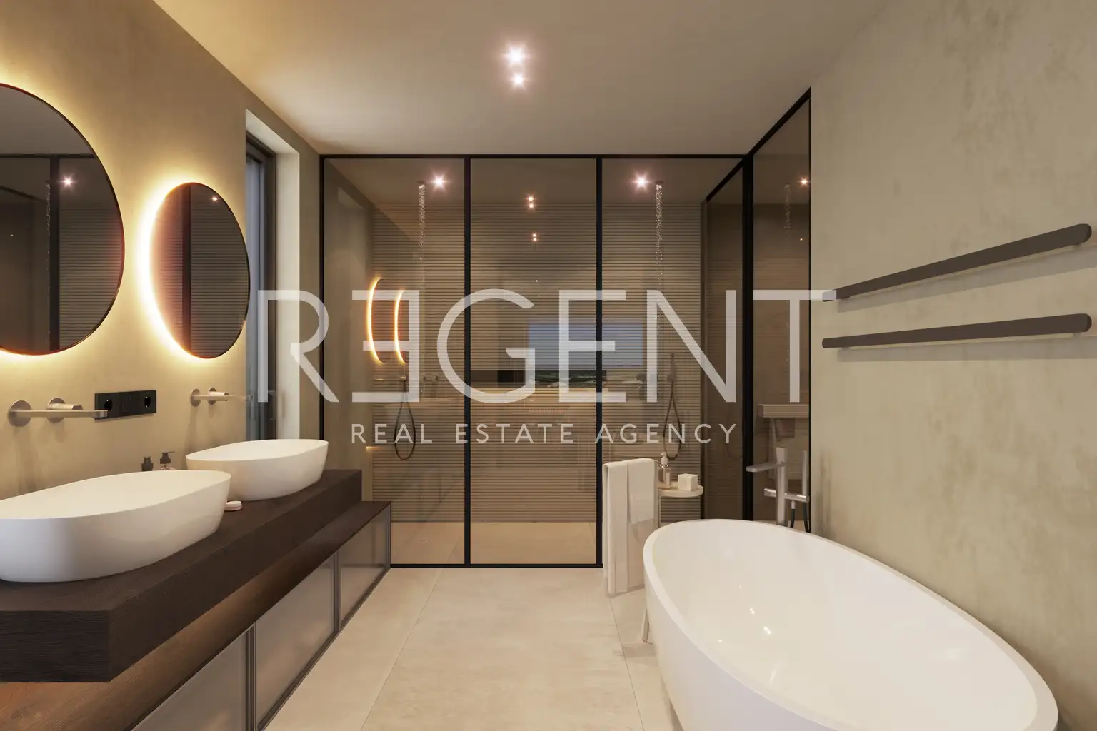 Истра, Каштелир - Вилла 450 м², винный погреб, велнес, гараж