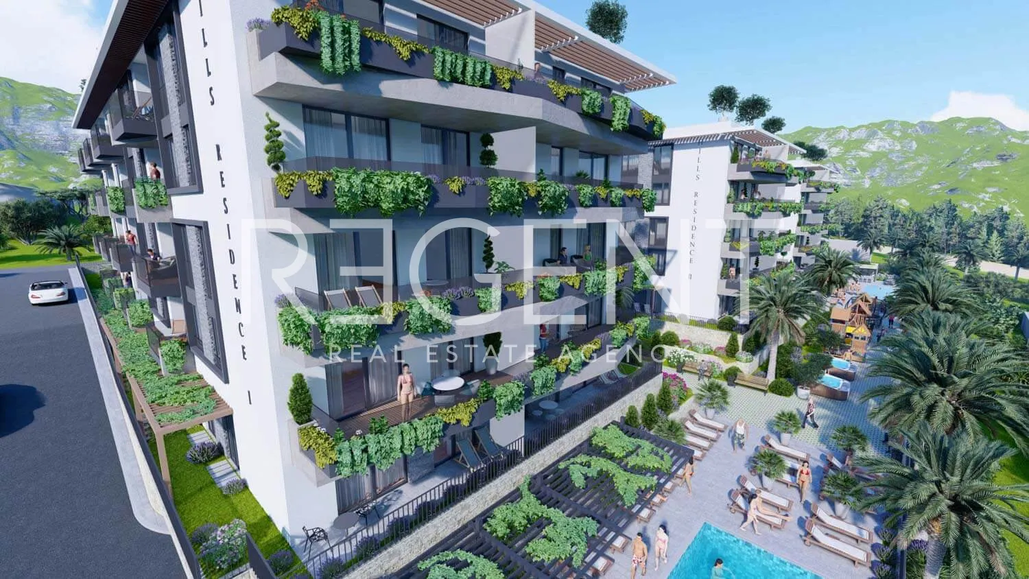 Makarska - Moderan jednosoban stan 49 m2 NOVOGRADNJA