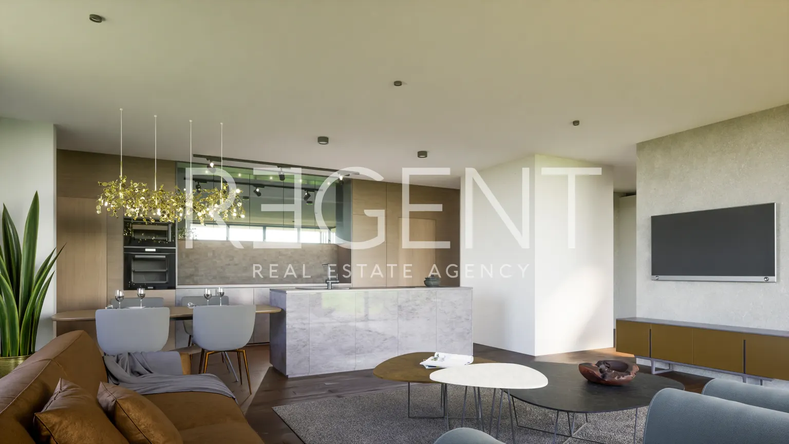 Opatija, Kastav – Dvoupodlažní penthouse v luxusním komplexu 227 m2