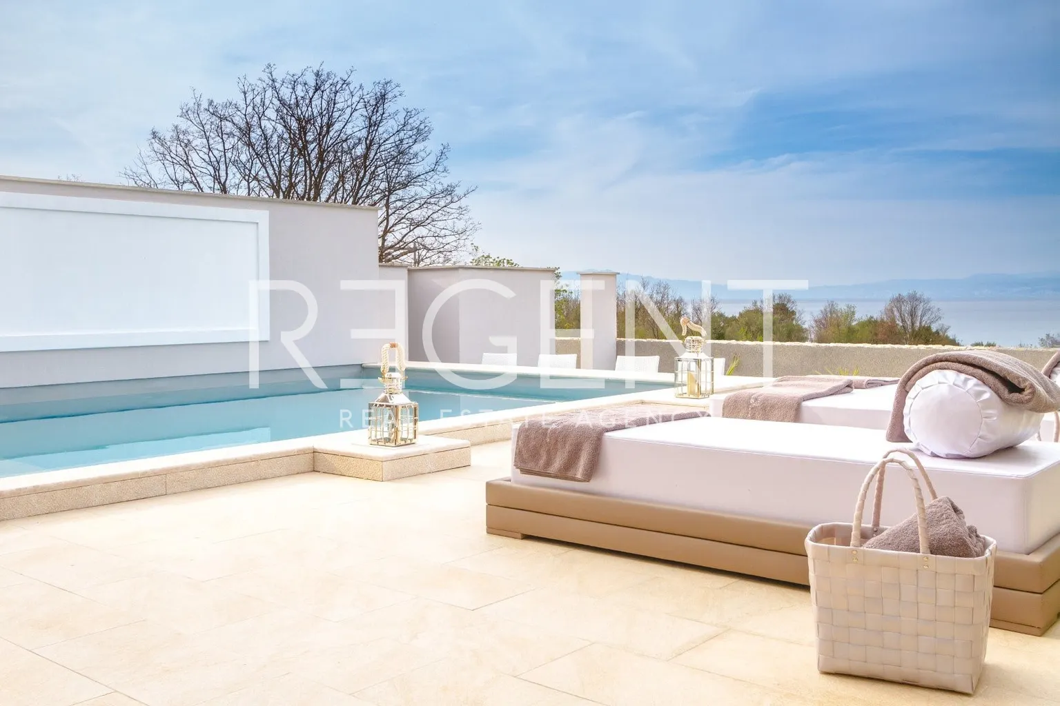 Krk - Luxusní vila k pronájmu 160 m2