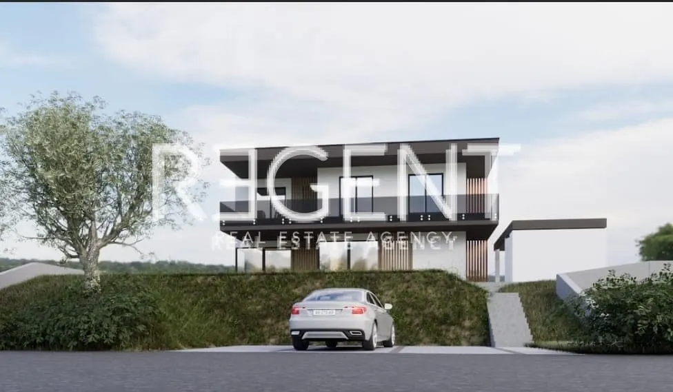 Šolta, Maslinica - Terreno con progetto e permesso di costruire una villa di lusso di 650 m2