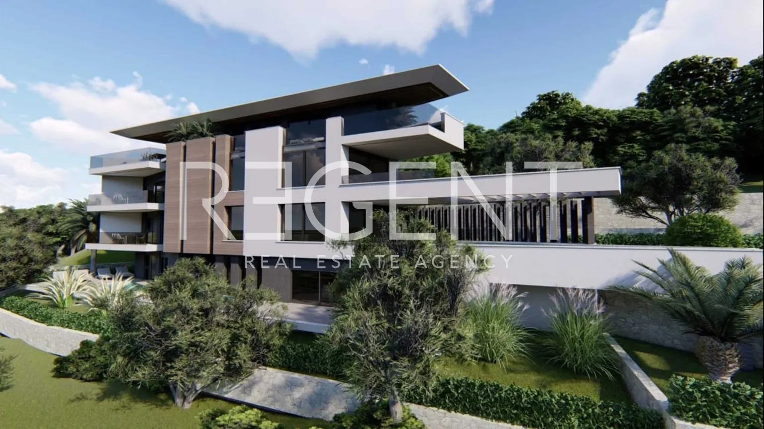 Opatija, Ičići – Luxusní třípokojový byt s jacuzzi 144m2