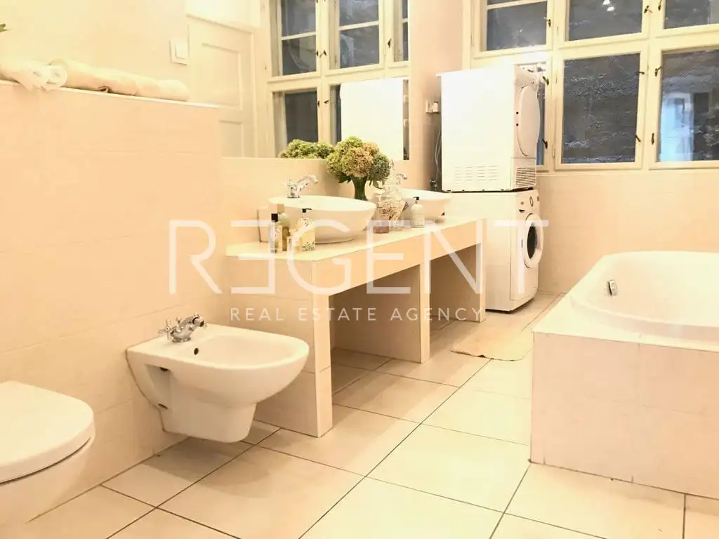 Záhřeb, Dolní město - elegantní třípokojový byt 130 m2 k pronájmu