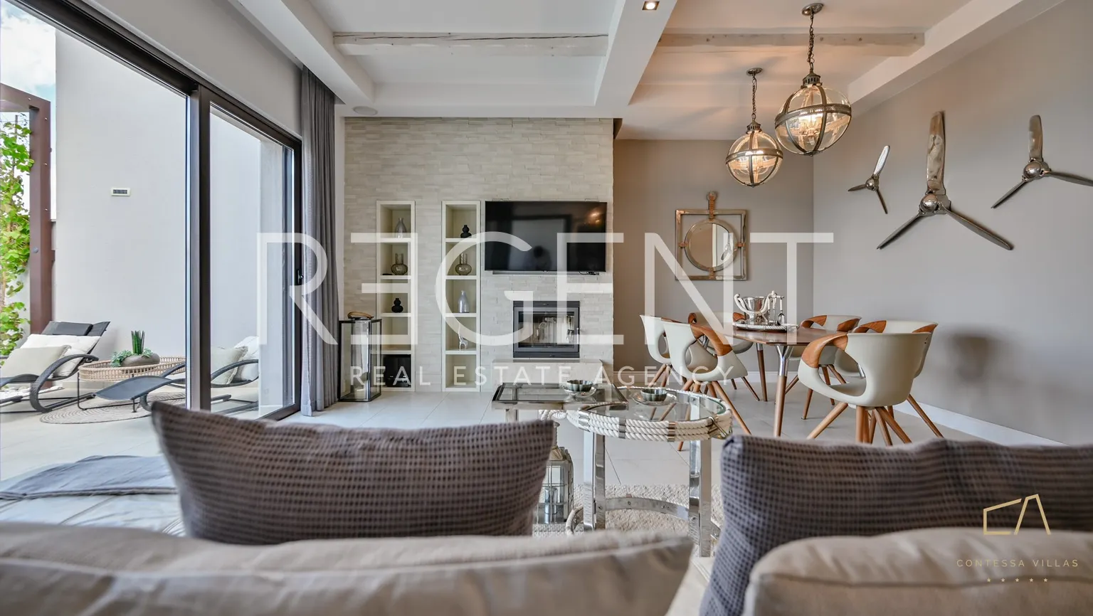 Krk - Luxusní vila k pronájmu 160 m2