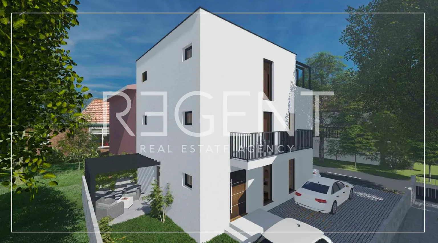 Záhreb, Trešnjevka - moderný trojizbový byt 72 m2 novostavba