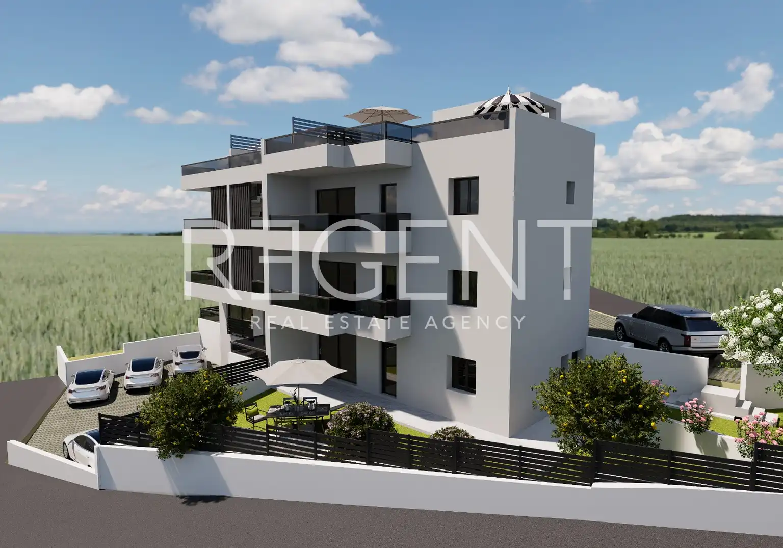 Trogir, Okrug Gornji - moderna stambena novogradnja