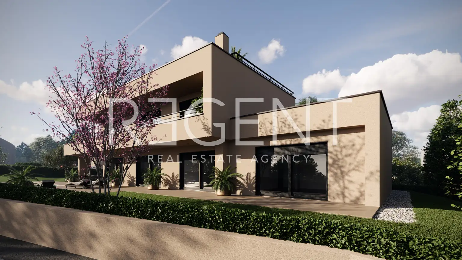 Poreč – villa moderne avec vue sur la mer