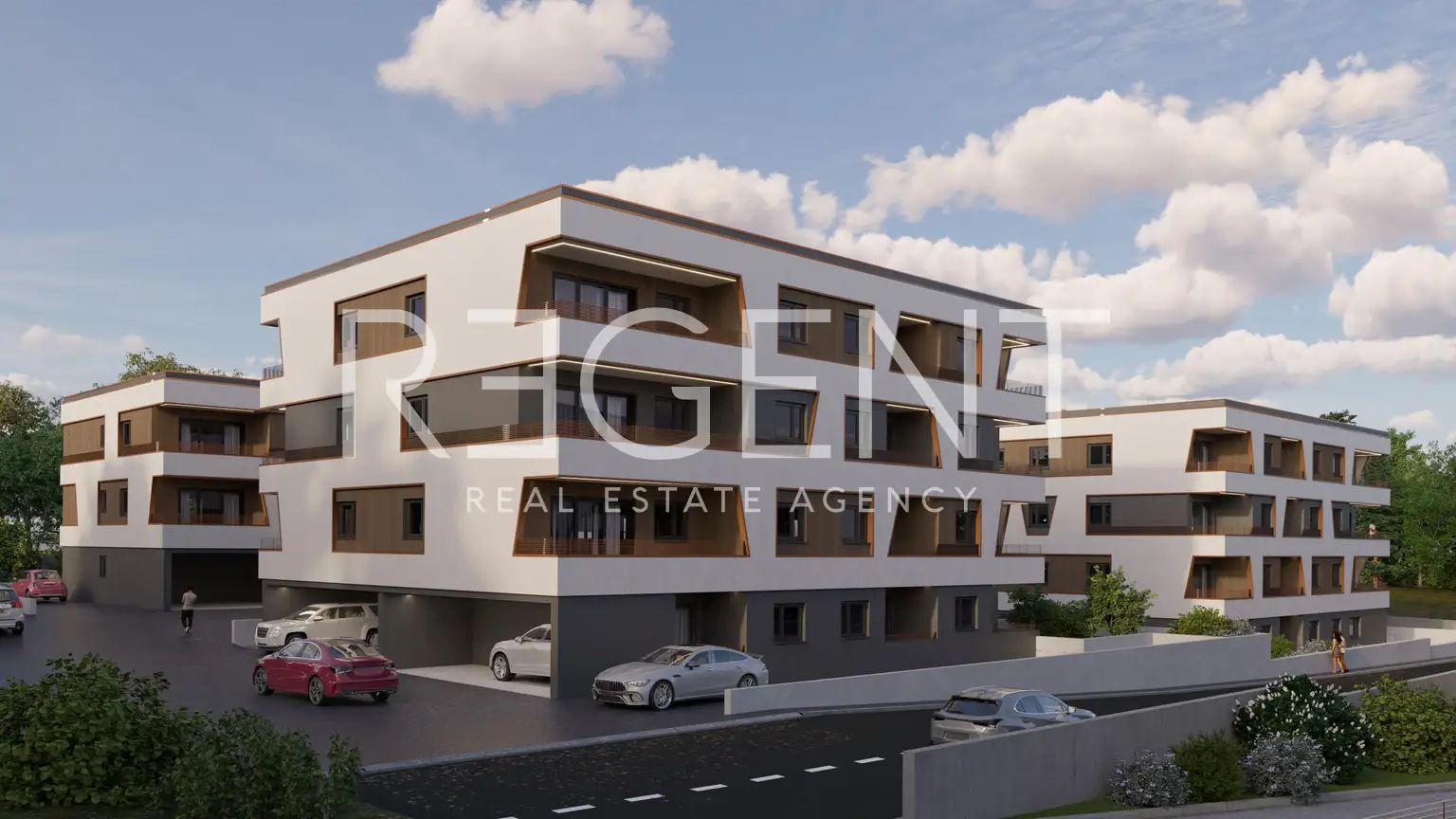 Istrie, Poreč - Appartement moderne de trois pièces dans un immeuble neuf exclusif