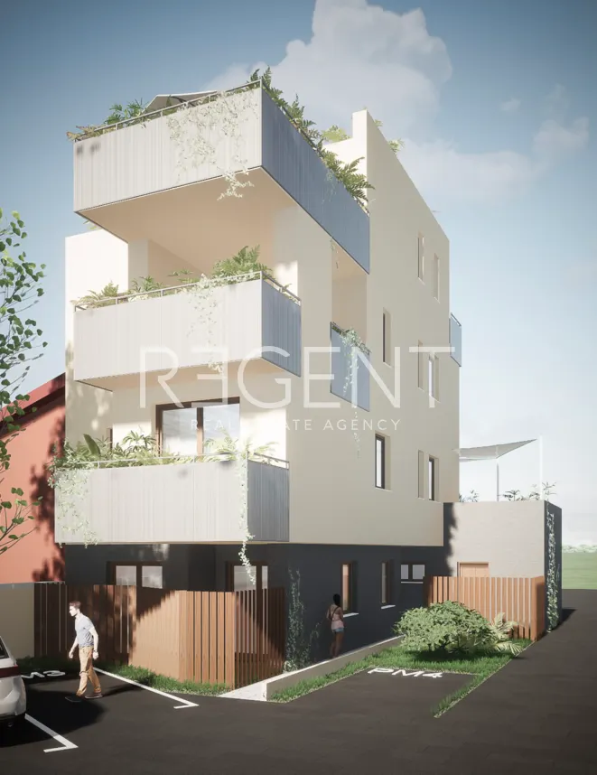 Záhreb, Trešnjevka - dvojizbový byt 39 m2 novostavba