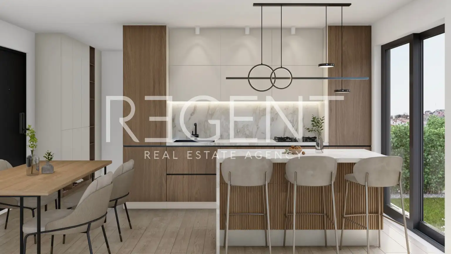 Tar - trosoban stan s krovnom terasom