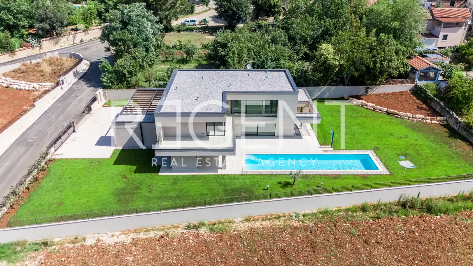 Istra, Labinci - Luksuzna vila s bazenom 303,34 m2