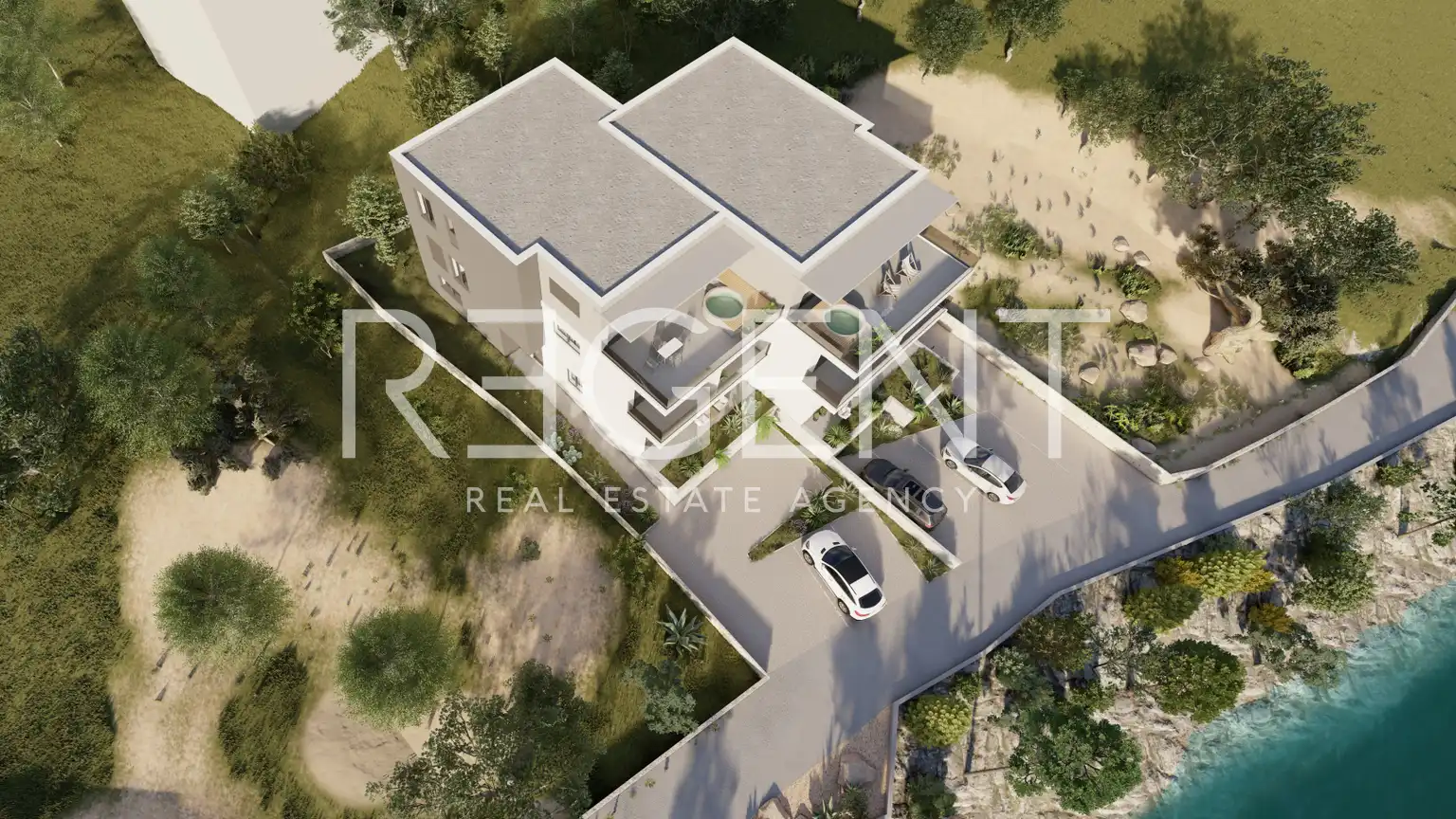 Sebenico, Brodarica - Appartamento moderno in un nuovo edificio di 93,56 m2