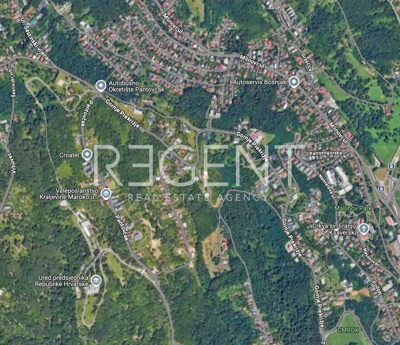 Zagabria, Gornje Prekrižje - Terreno edificabile 5900 m2