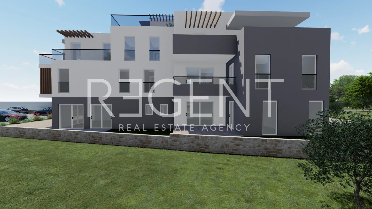 Vodice, Srima - Poslovni prostor u prizemlju zgrade 92 m2