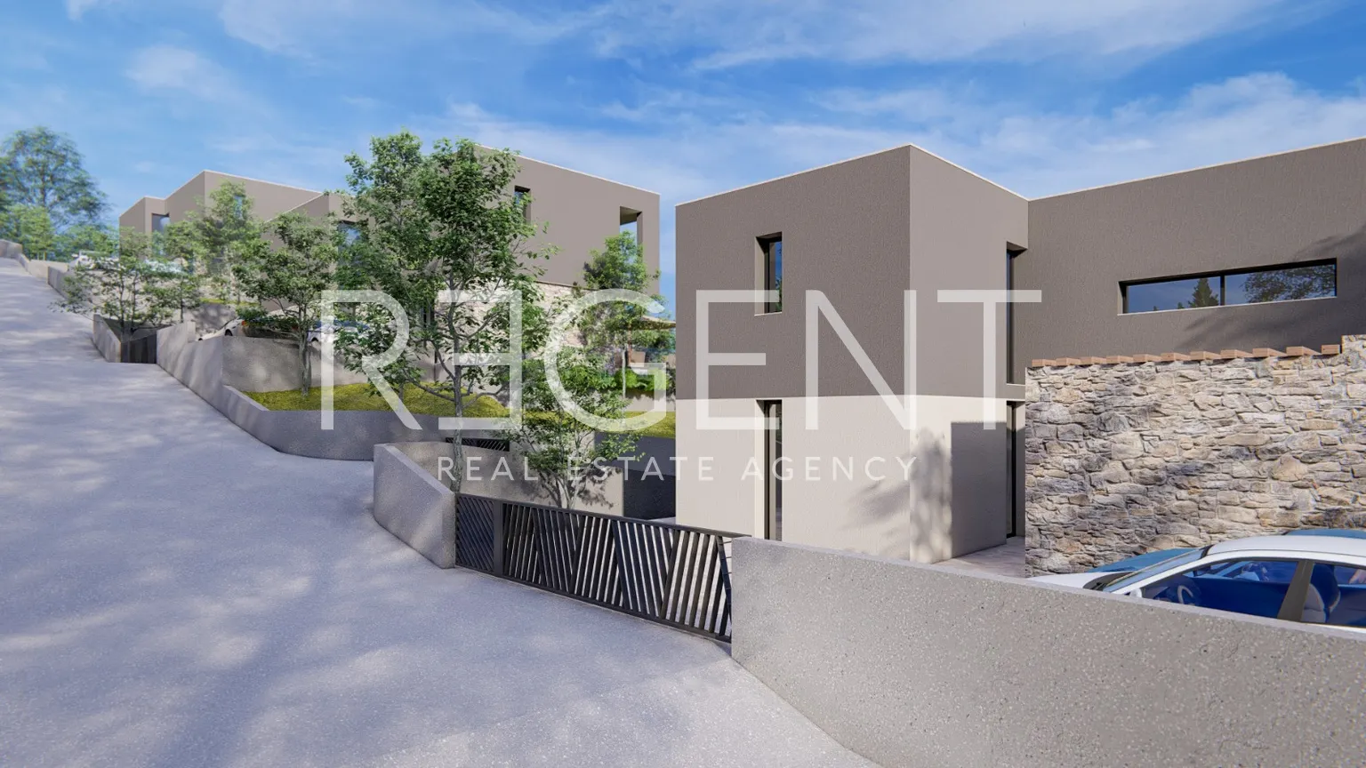 Trogir, Vinišće – Moderná novo postavená vila s bazénom 200m2