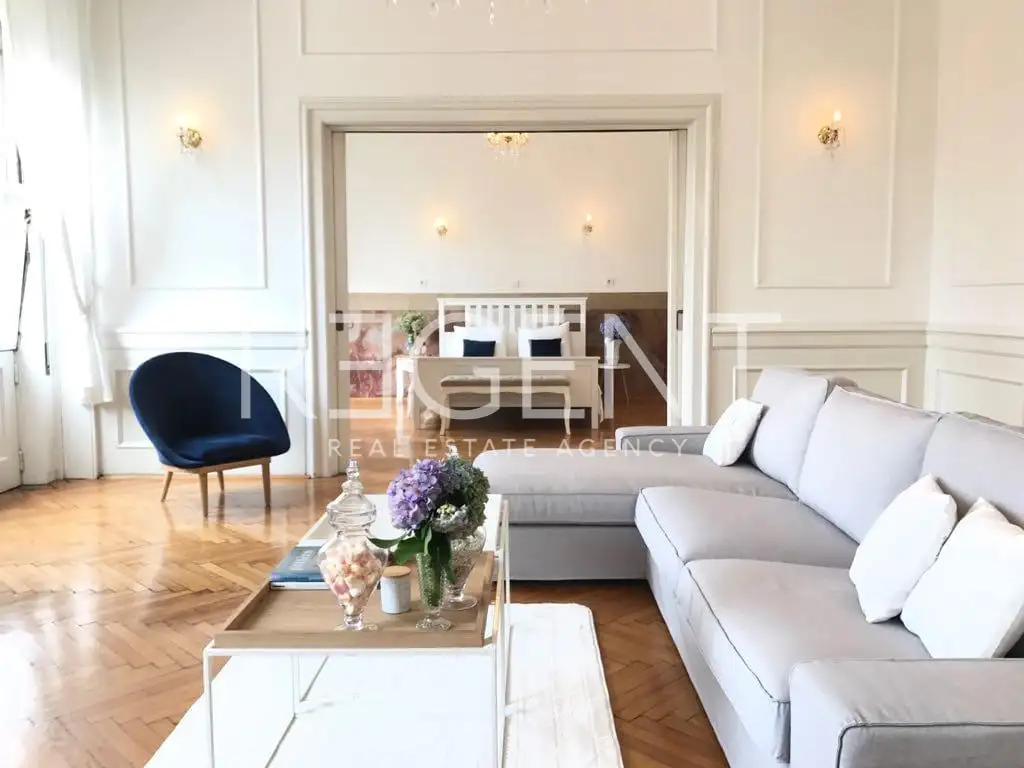 Záhřeb, Dolní město - elegantní třípokojový byt 130 m2 k pronájmu