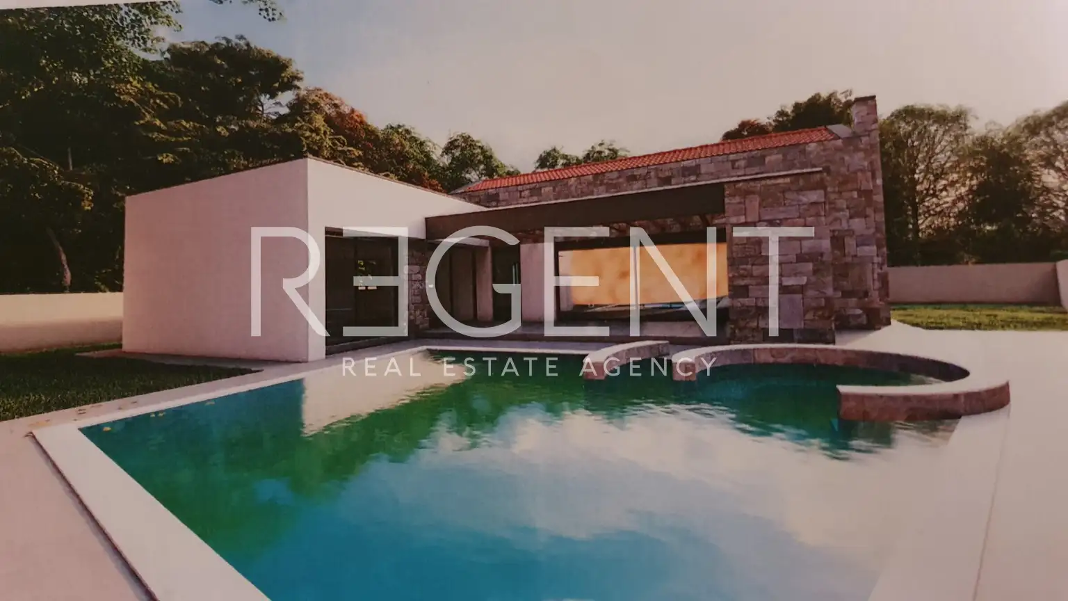 Zadar, Sukošan - moderner Bungalow mit Pool in ruhiger Lage