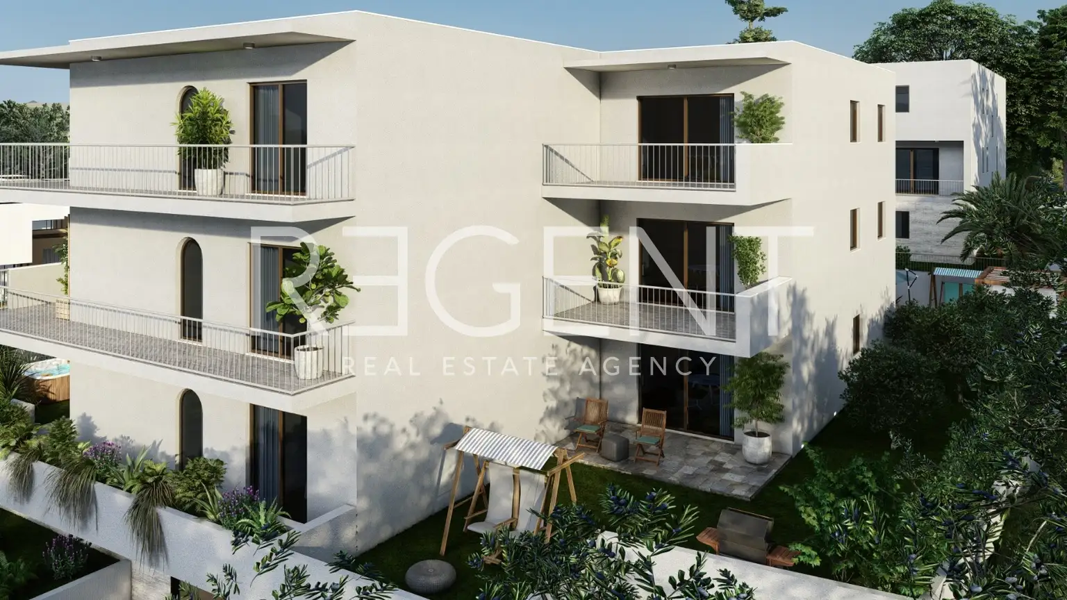 Čiovo, Slatine - Jednosoban stan s vrtom u blizini mora