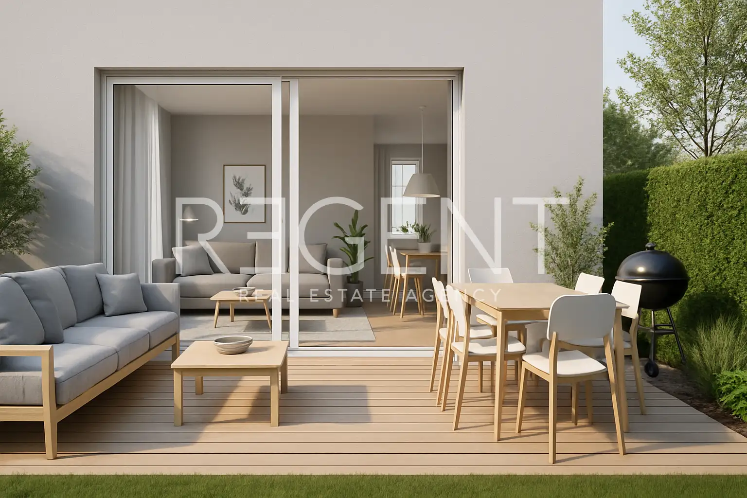 Kaštela, Kaštel Gomilica - Two-bedroom apartment with a fenced garden