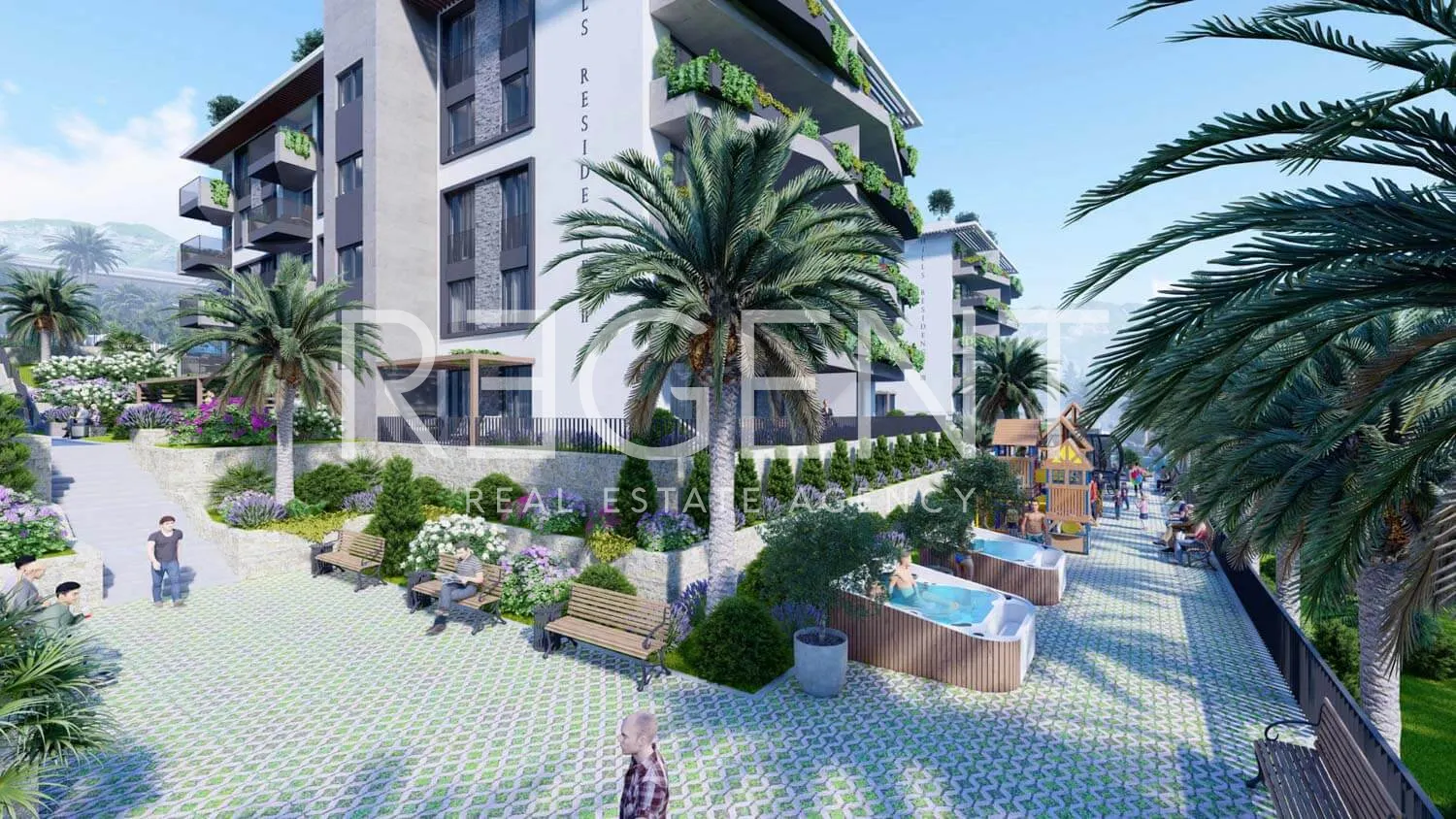 Makarska – Moderan trosoban stan u stambeno-luksuznom kompleksu 82 m2