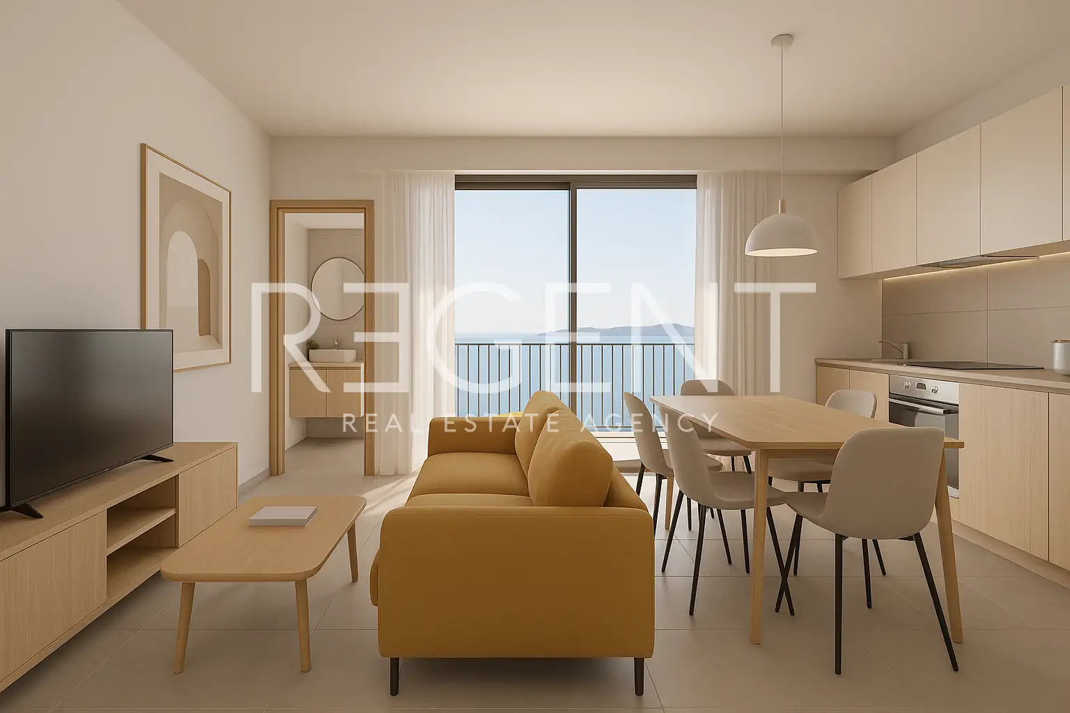 Split, Strožanac - Dvoetažno stanovanje v novogradnji 70 m2