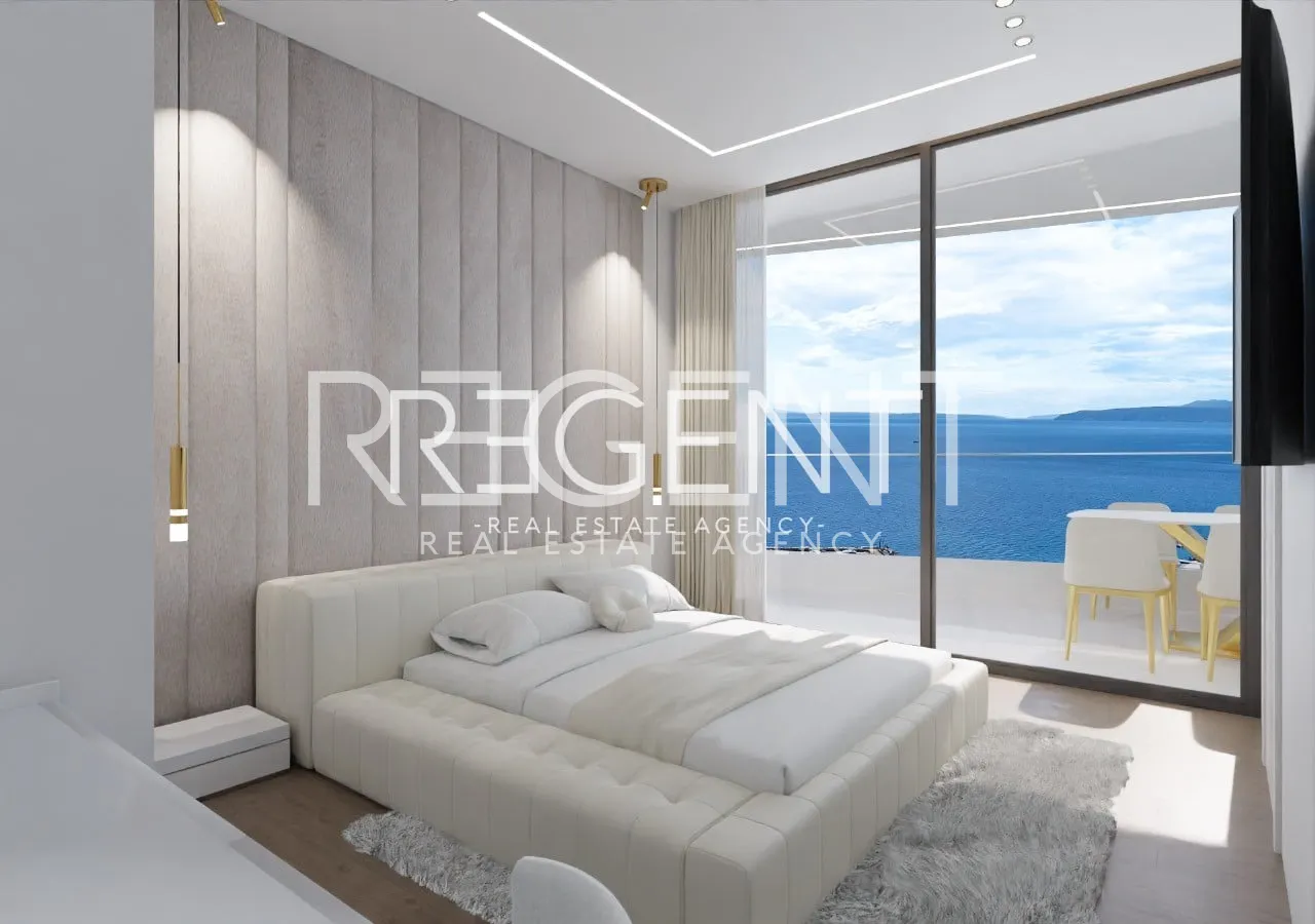 Opatija, Ičići – Luxusní třípokojový byt s jacuzzi 144m2