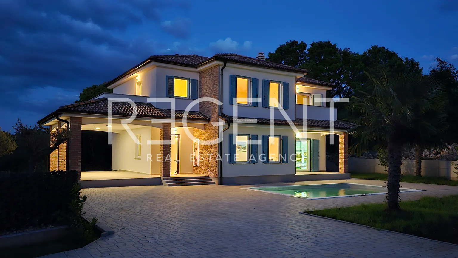 Krk, Gabonjin - Luksusowa willa w spokojnej okolicy 250 m2