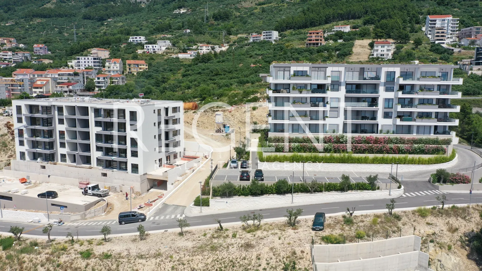 Makarska – Budynek mieszkalny w centrum miasta w budowie