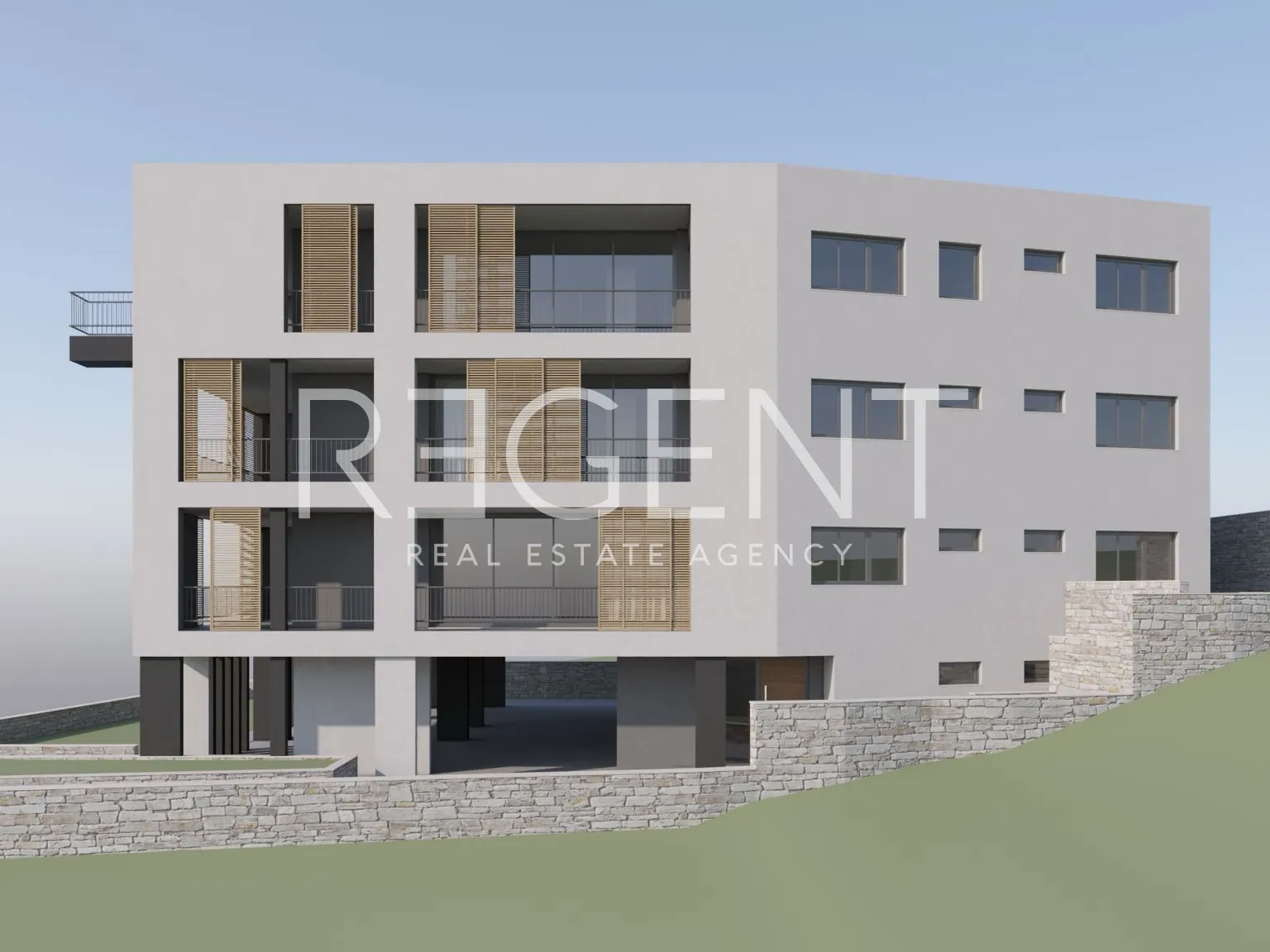 Korčula, Vela Luka - Ekskluzivni stan u izgradnji prvi red uz more 118 m2
