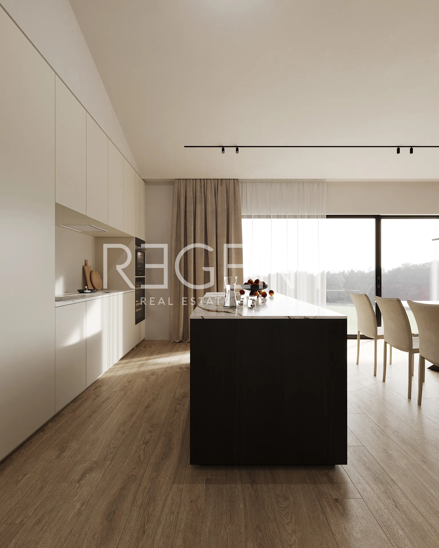 Istrie, Žminj - Moderní přízemní dům s bazénem 106 m2