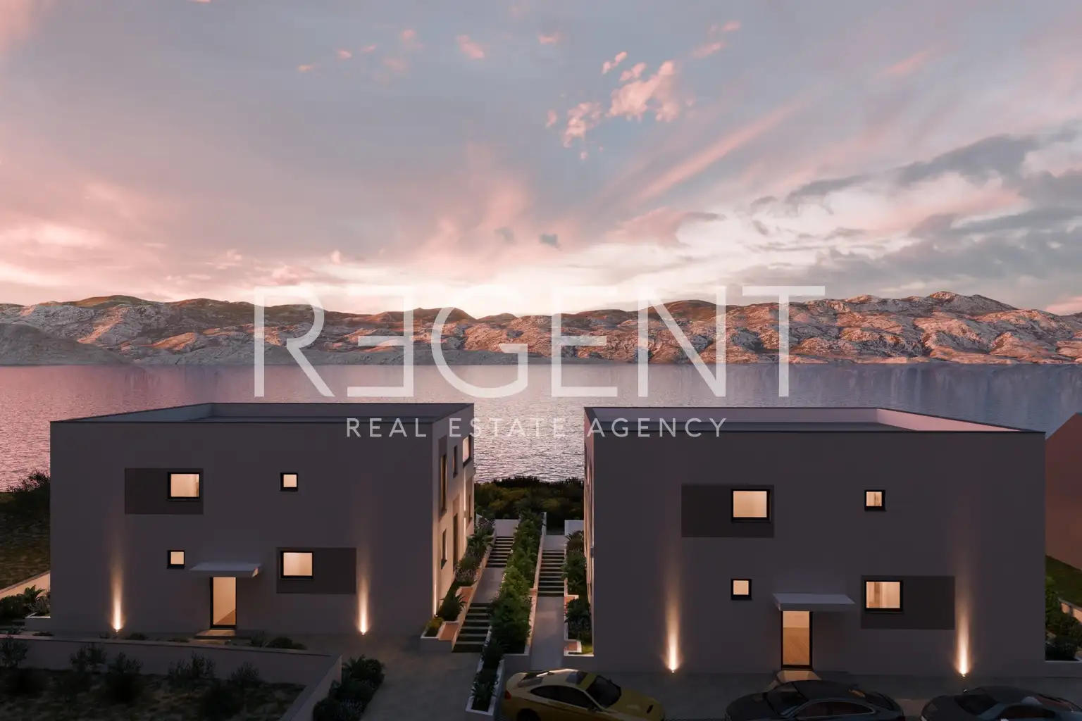 Pag - Razkošen trisobni penthouse, novogradnja