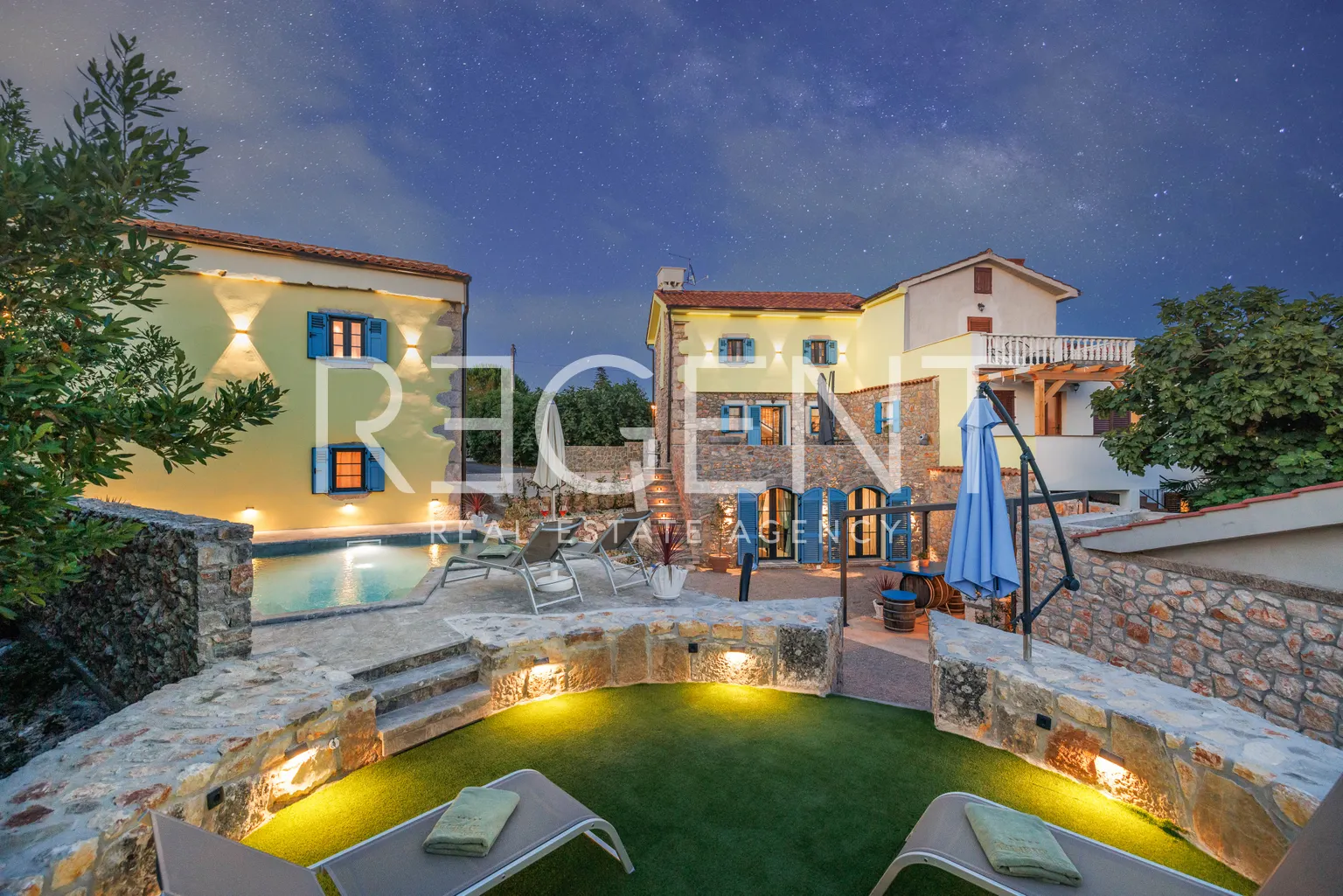 Krk - Luksuzna vila za najam 135 m2
