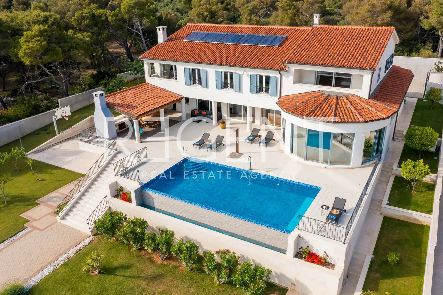Šibenik - Wunderschöne Luxusvilla am Meer 1000 m2