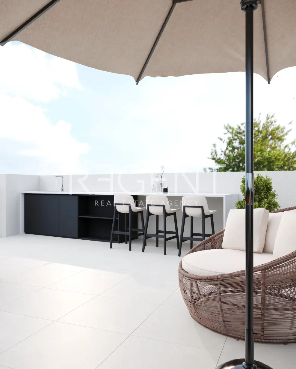 Záhřeb, Šestine – Luxusní penthouse 163 m² s velkou terasou, novostavba