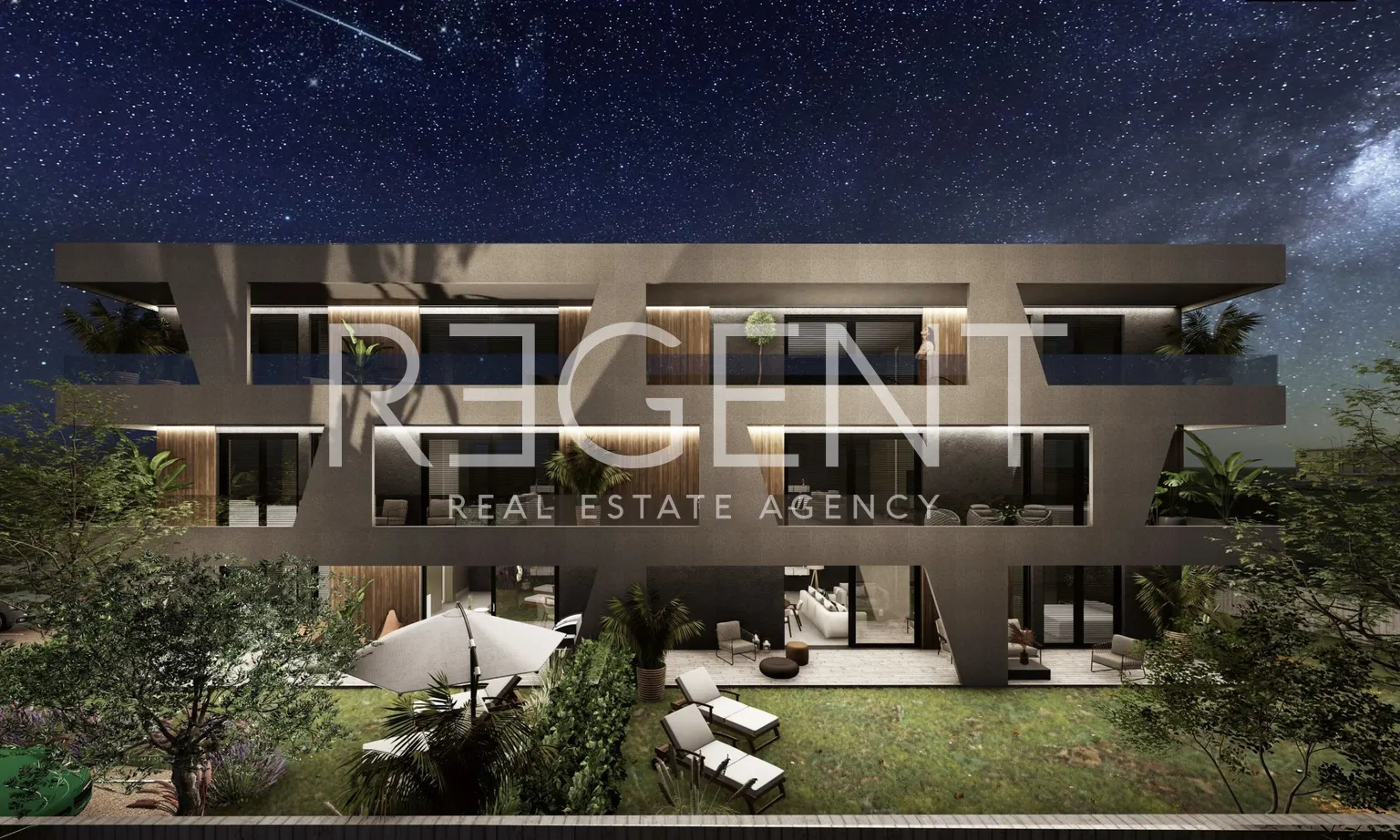 Istrie, Umag - Luxusní třípokojový byt, novostavba 79 m2