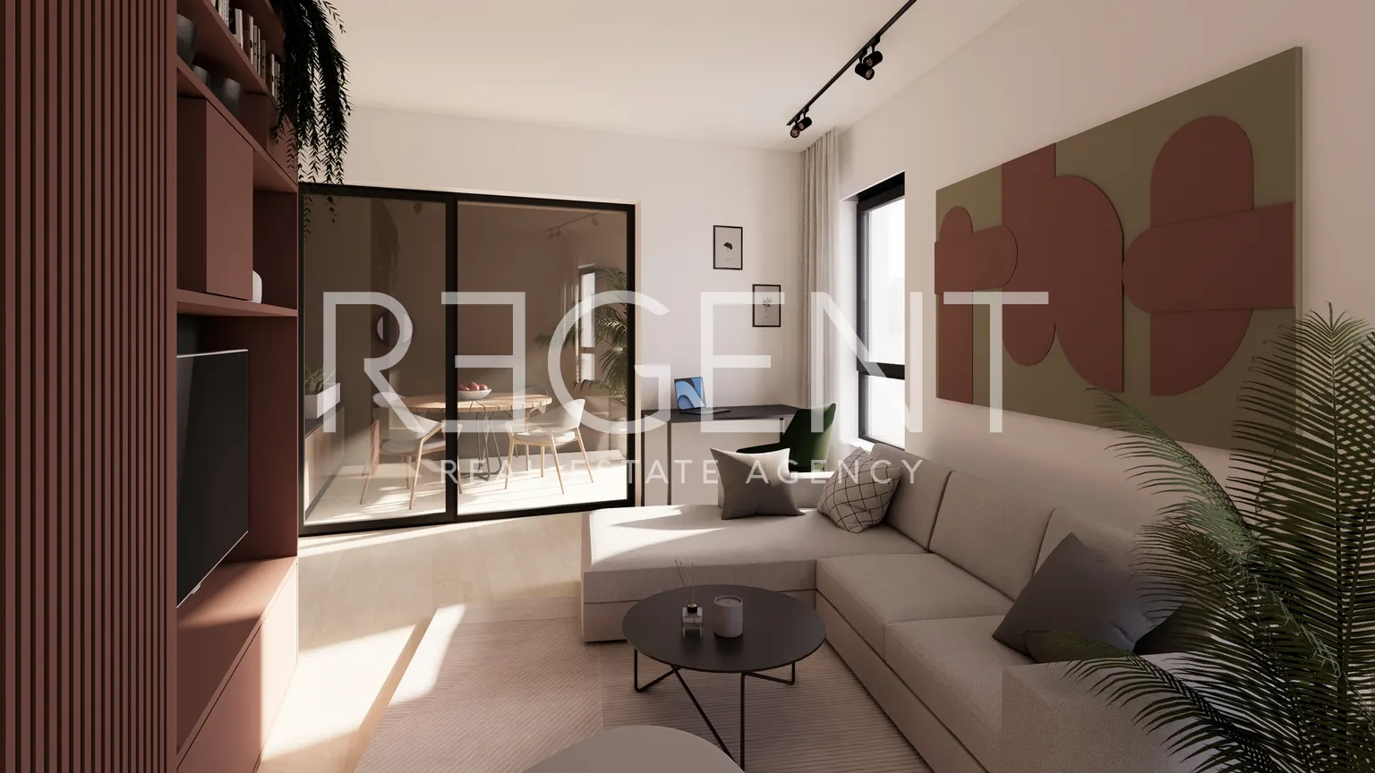 Zagabria, Črnomerec - appartamento con quattro camere da letto con balcone e loggia 71 m2 nuova costruzione