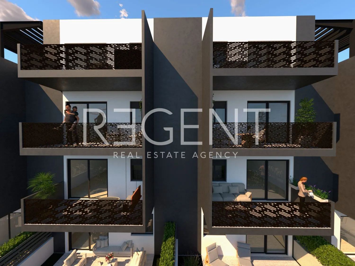 Trogir – Dwupokojowe mieszkanie z balkonem 56 m2 NOWA INWESTYCJA