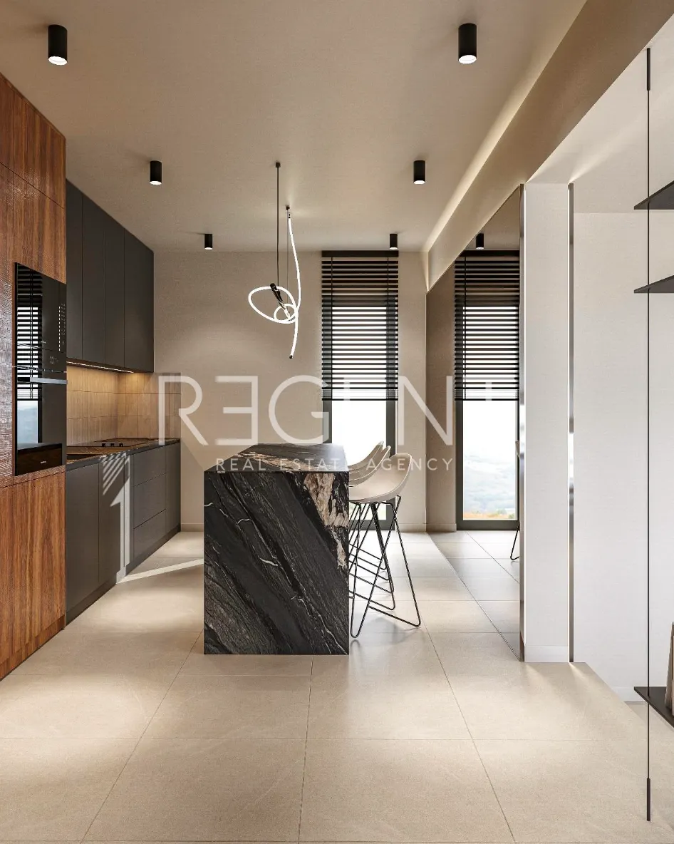Záhřeb, Šestine – Luxusní penthouse 163 m² s velkou terasou, novostavba