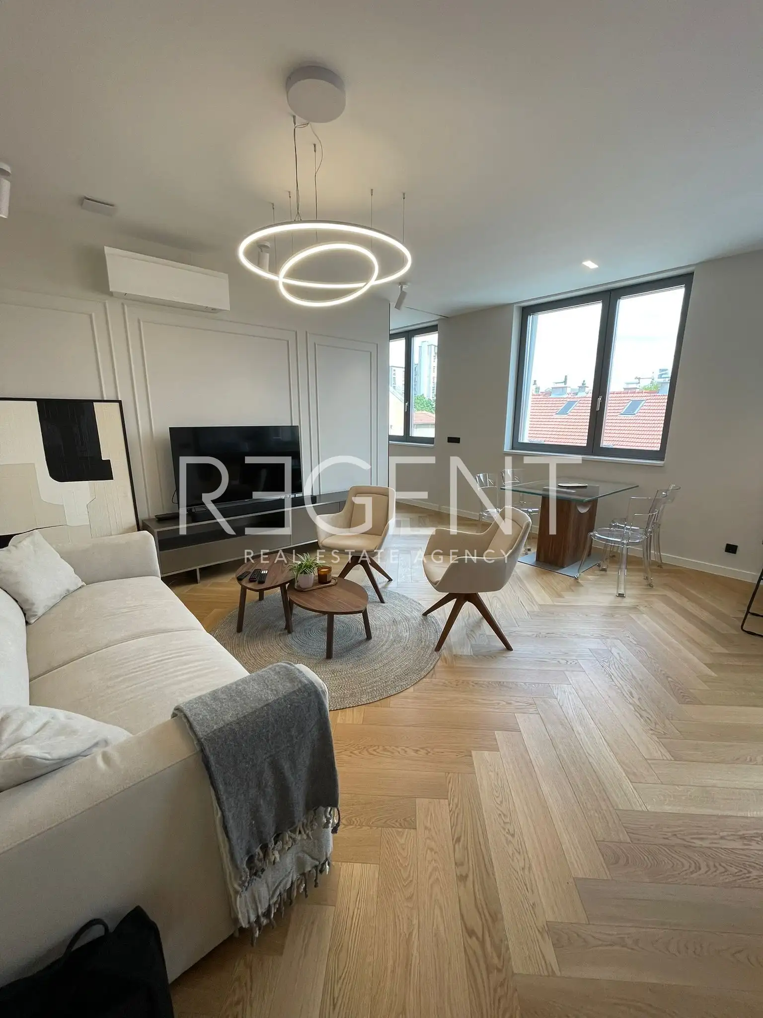 Zagreb, Medulićeva – Luxuriöse 3-Zimmer-Wohnung 81 m² zur Miete