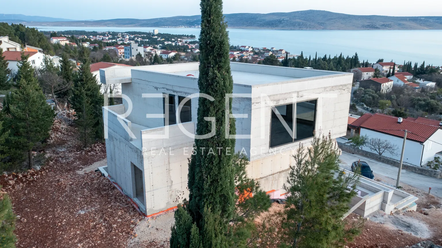 Starigrad, Paklenica - Dizajnová vila s panoramatickým výhľadom na more a Velebit