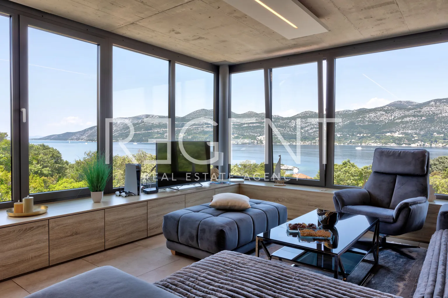 Korčula - Moderne dizajnerske vile s pogledom na more