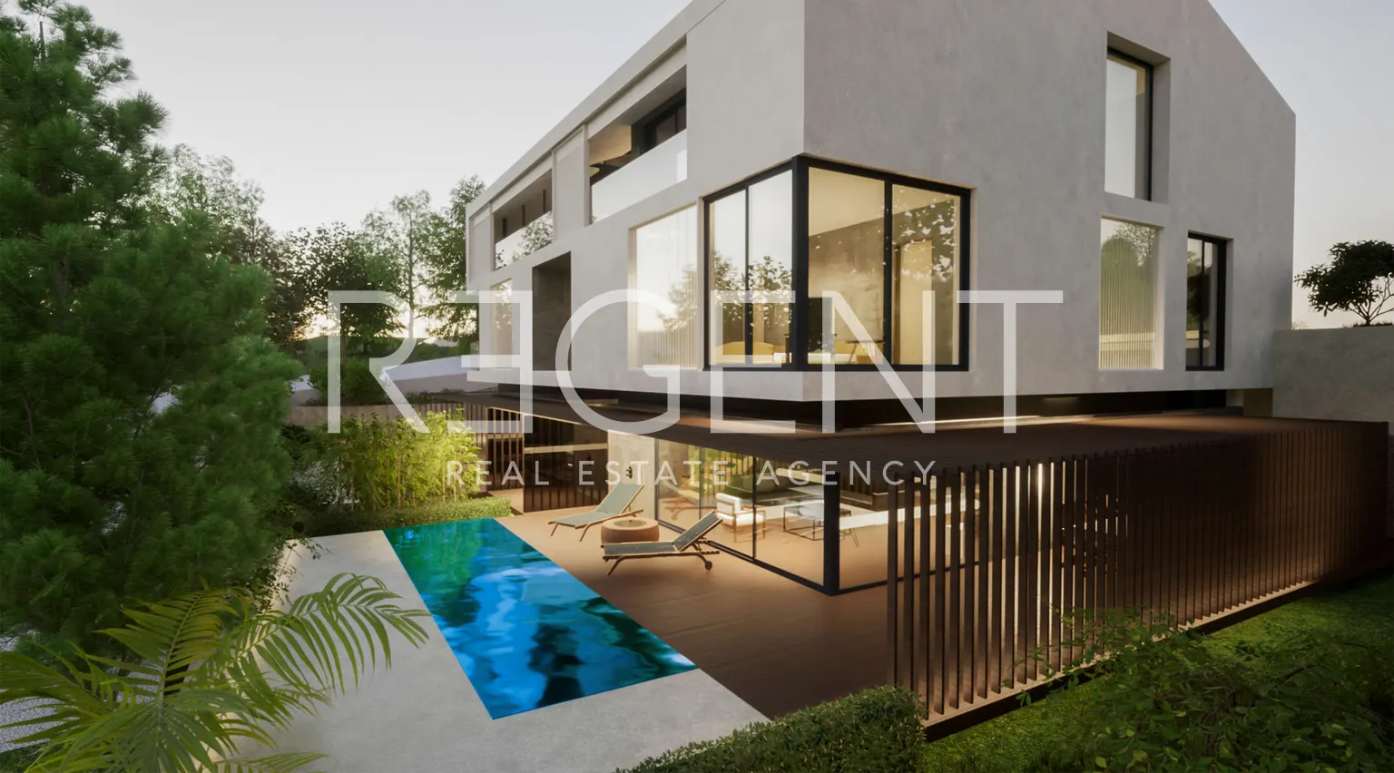 Rijeka, Kastav - Dvoupodlažní penthouse v luxusním komplexu 248 m2