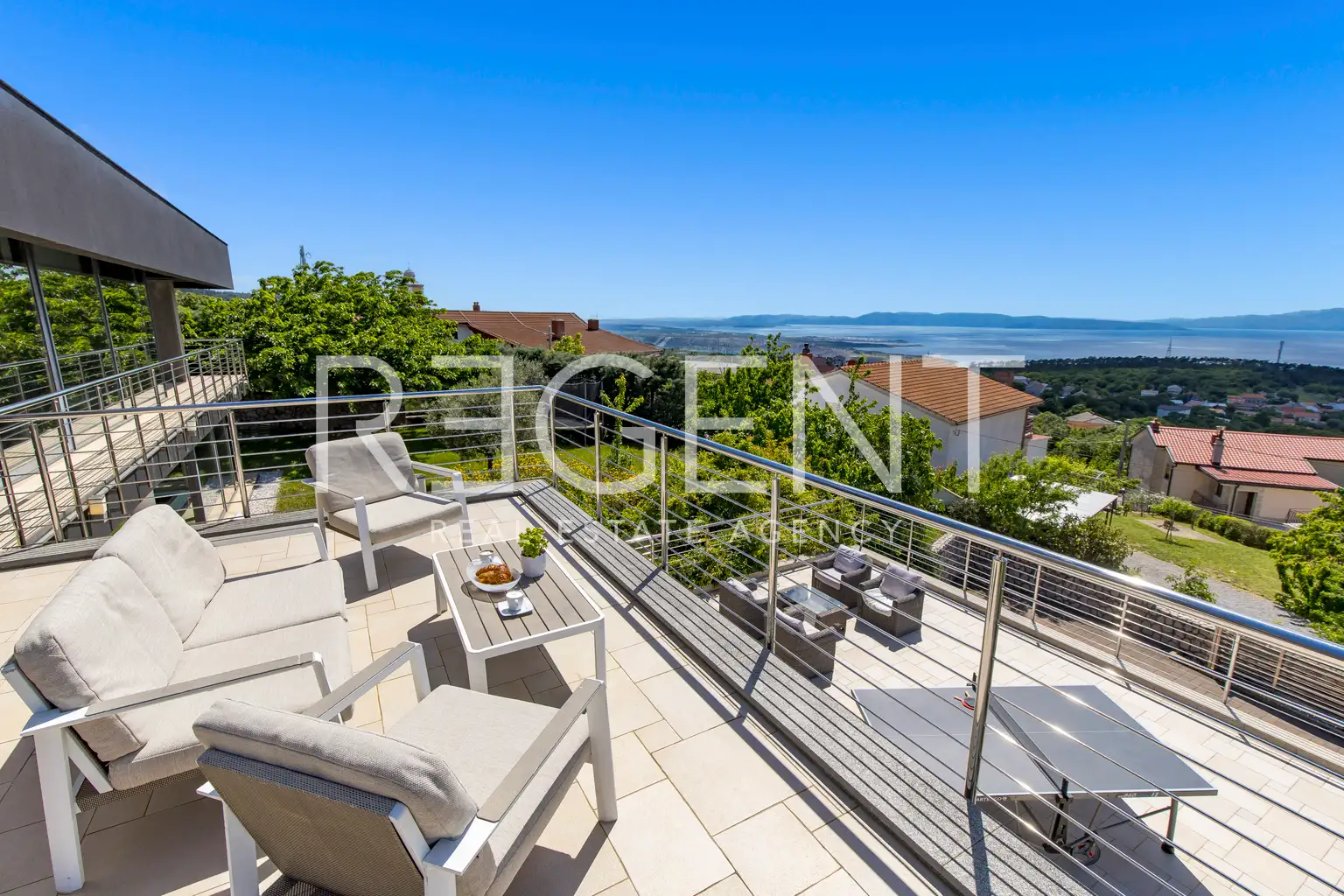 Hreljin - Villa with panoramic view and private wellness